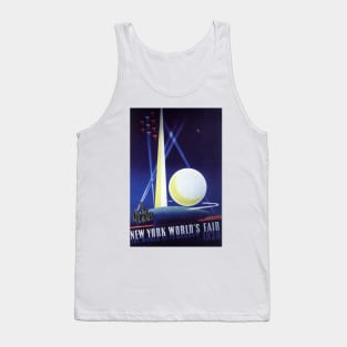 New York World's Fair Travel Poster from 1939 Tank Top